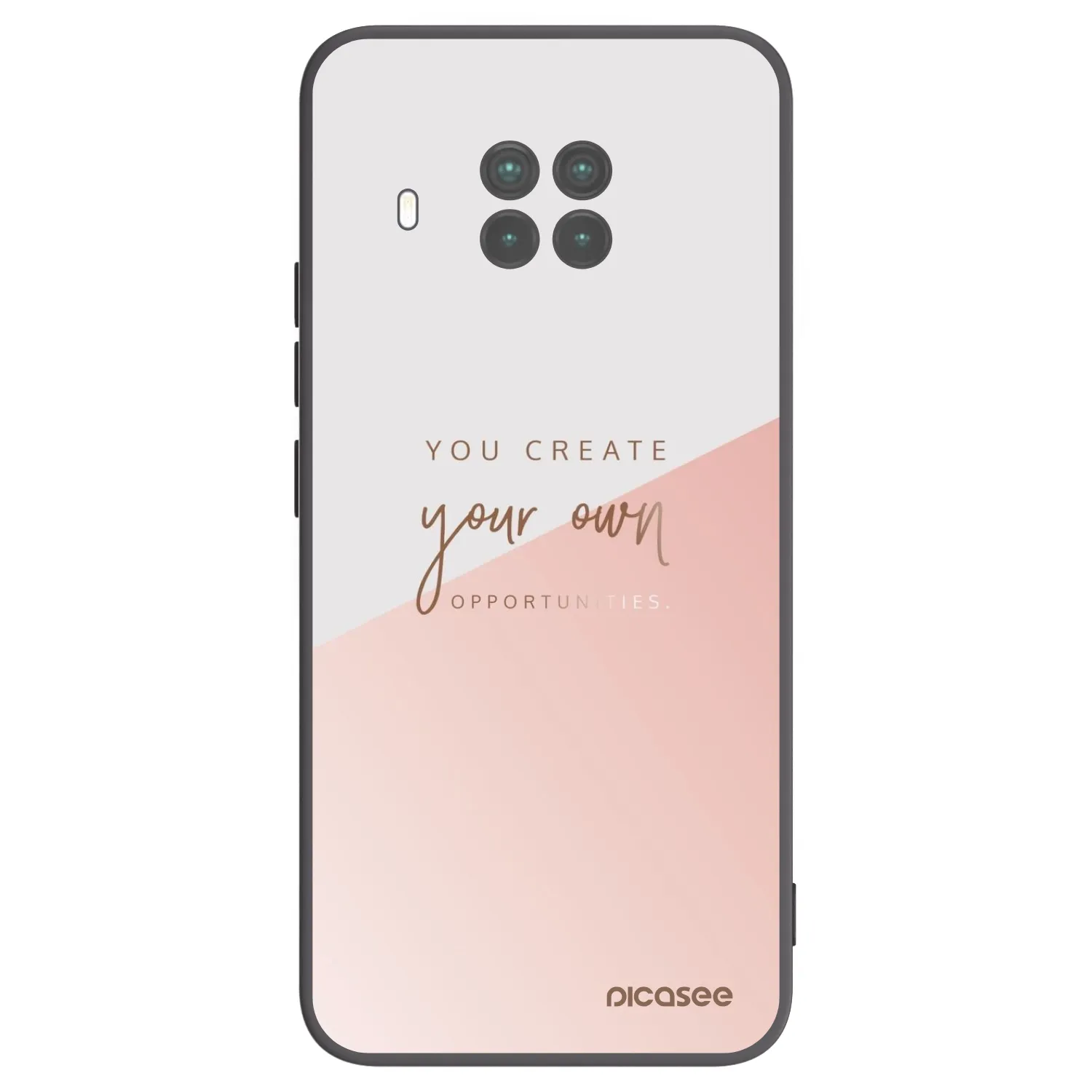 Picasee Xiaomi Mi 10T Lite Hülle - Schwarzes Silikon - You create your own opportunities