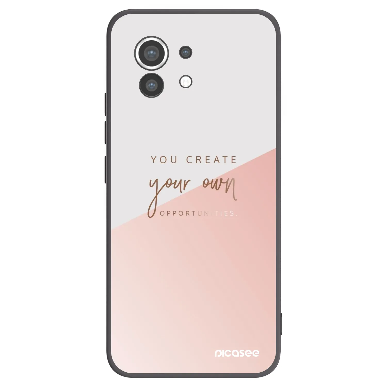 Picasee Xiaomi Mi 11 Hülle - Schwarzes Silikon - You create your own opportunities