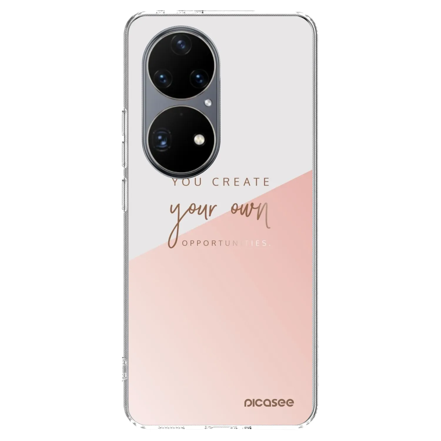 Picasee Huawei P50 Hülle - Transparentes Silikon - You create your own opportunities