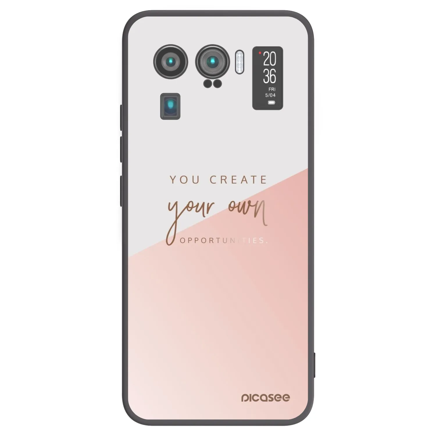 Picasee Xiaomi Mi 11 Ultra Hülle - Schwarzes Silikon - You create your own opportunities