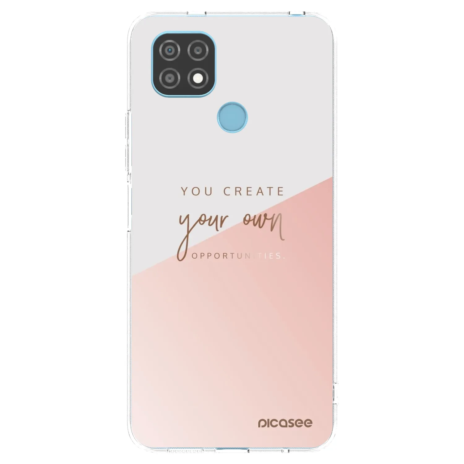 Picasee Realme C21 Hülle - Transparentes Silikon - You create your own opportunities