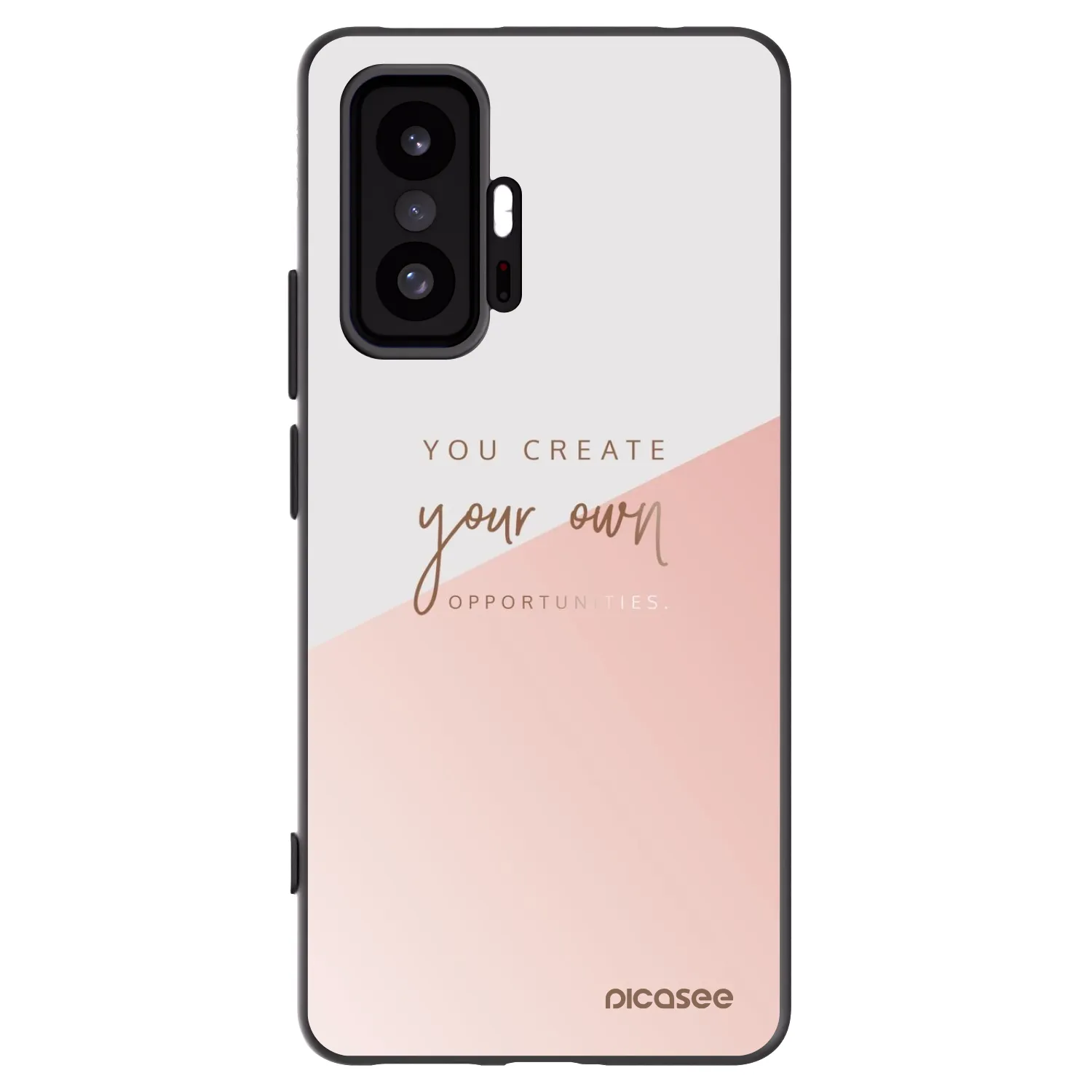 Picasee Xiaomi 11T Pro Hülle - Schwarzes Silikon - You create your own opportunities