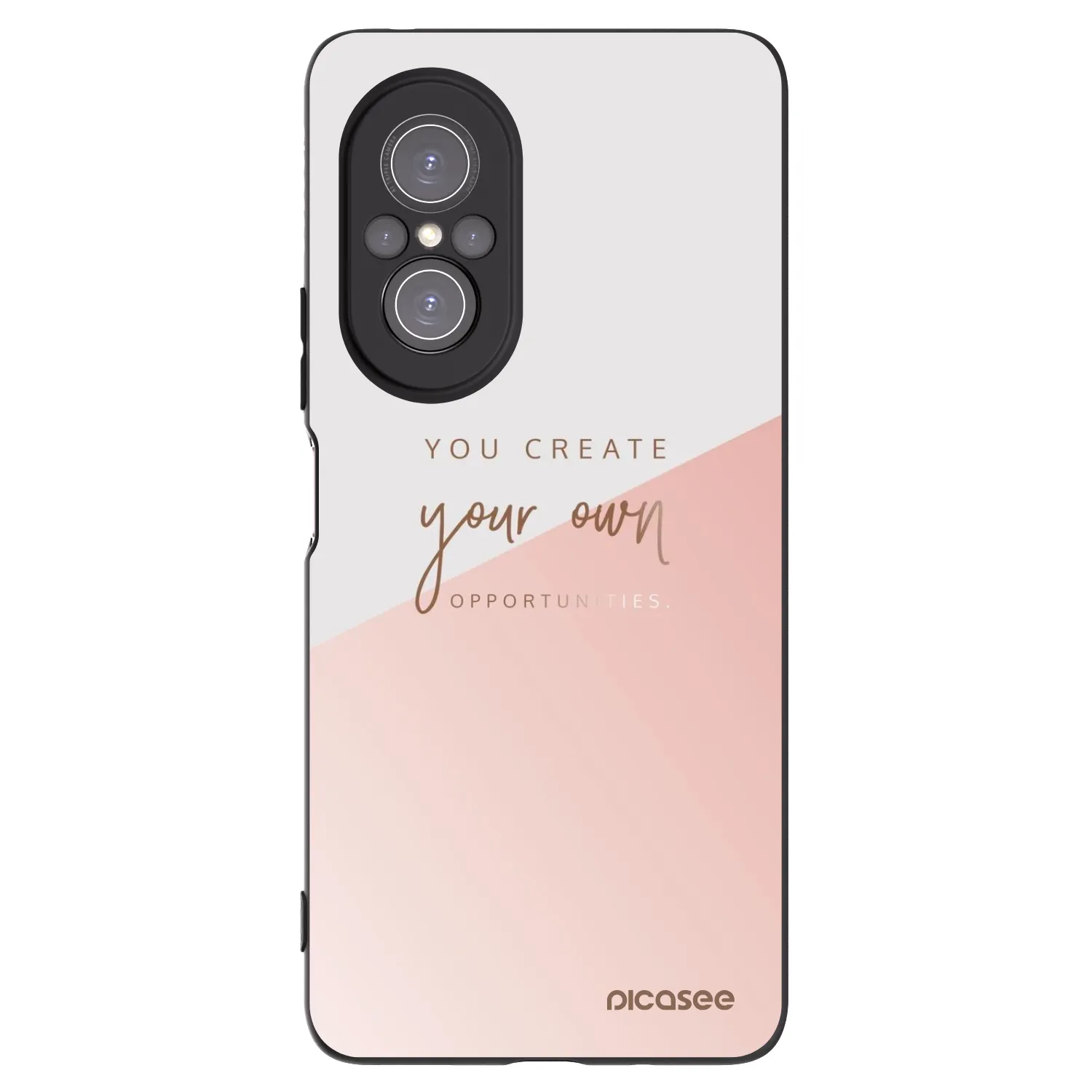 Picasee Huawei Nova 9 SE Hülle - Schwarzes Silikon - You create your own opportunities