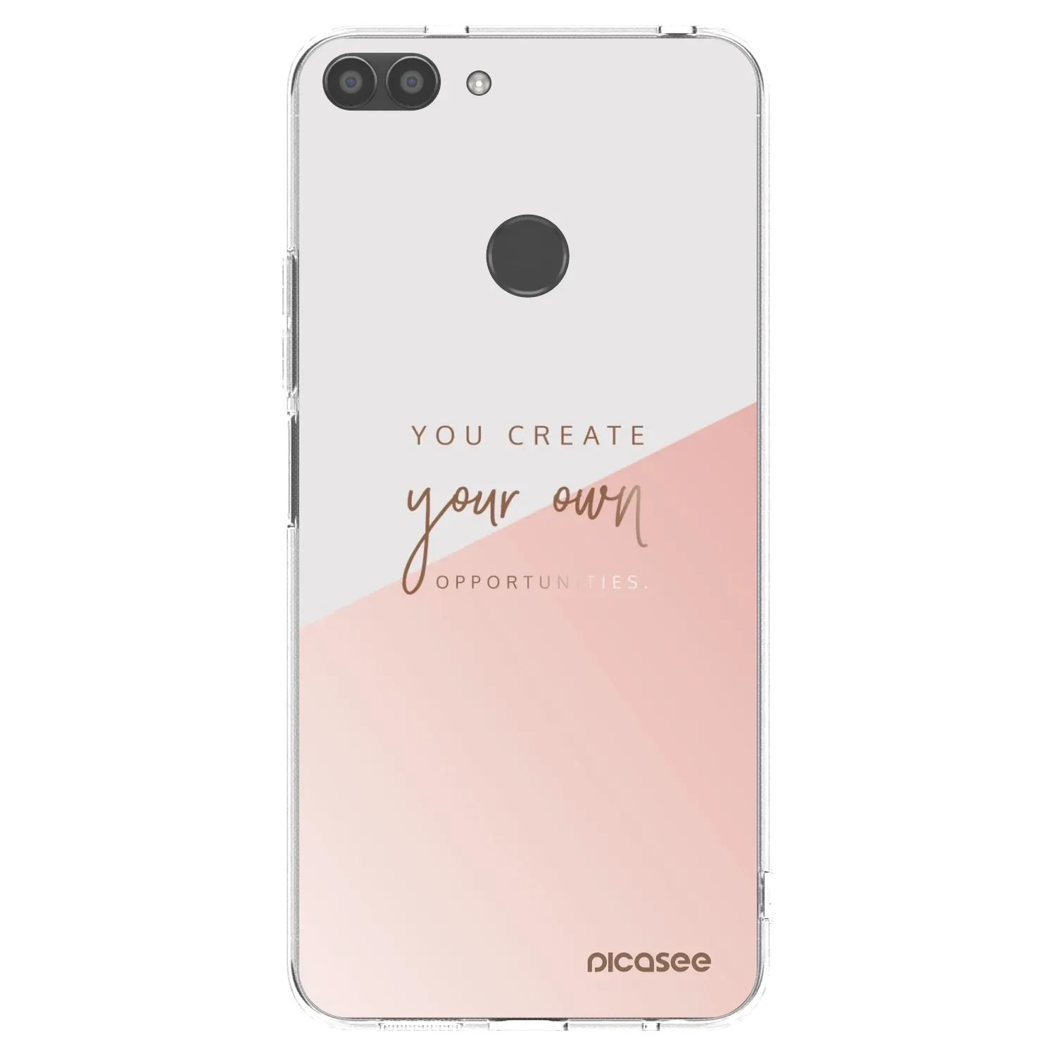 Picasee Huawei P Smart Hülle - Transparentes Silikon - You create your own opportunities