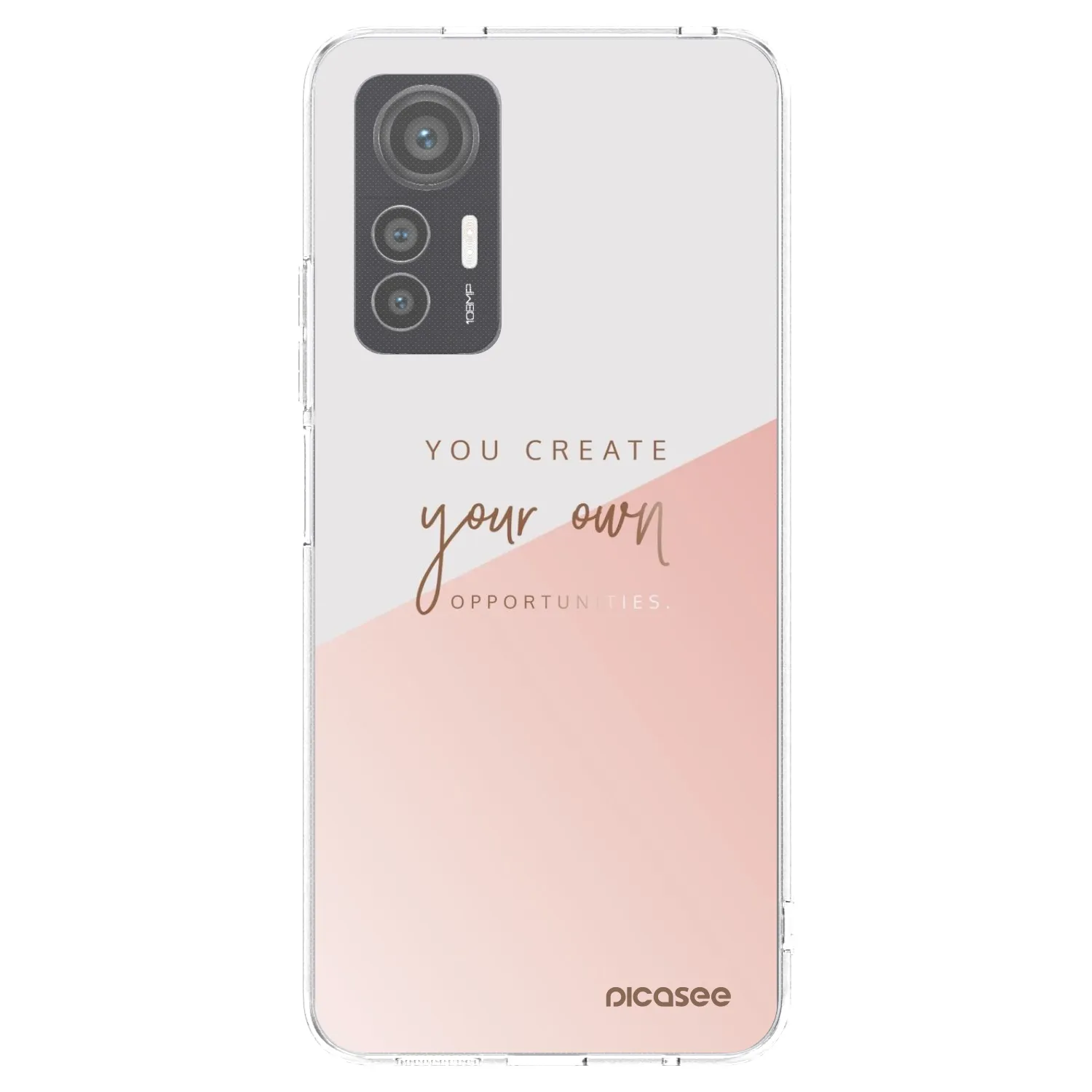 Picasee Xiaomi 12 Lite Hülle - Transparentes Silikon - You create your own opportunities