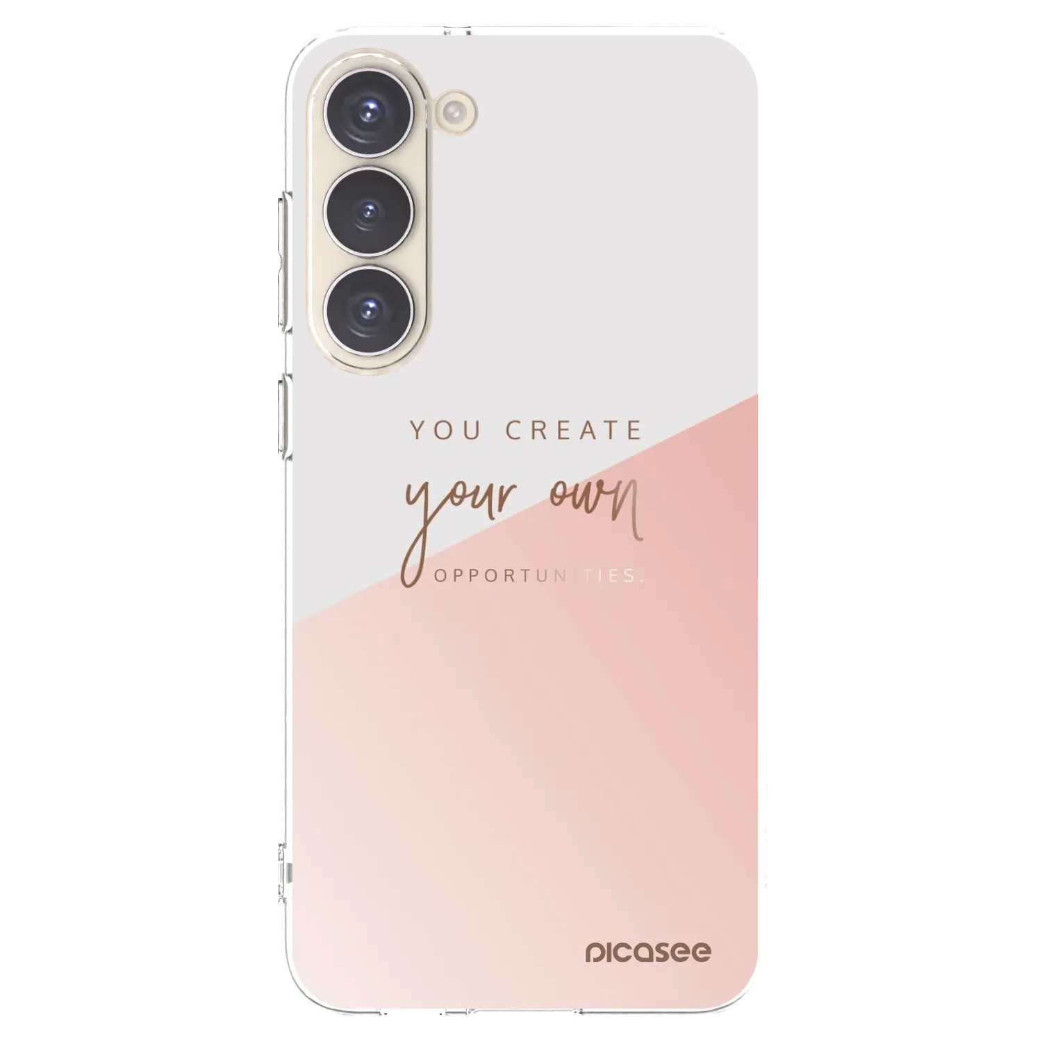 Picasee Samsung Galaxy S23+ 5G Hülle - Transparentes Silikon - You create your own opportunities