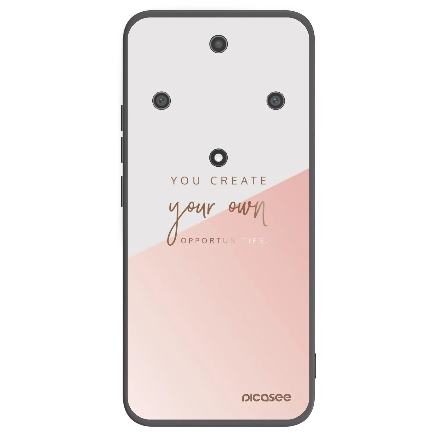 Picasee Honor Magic5 Lite 5G Hülle - Schwarzes Silikon - You create your own opportunities