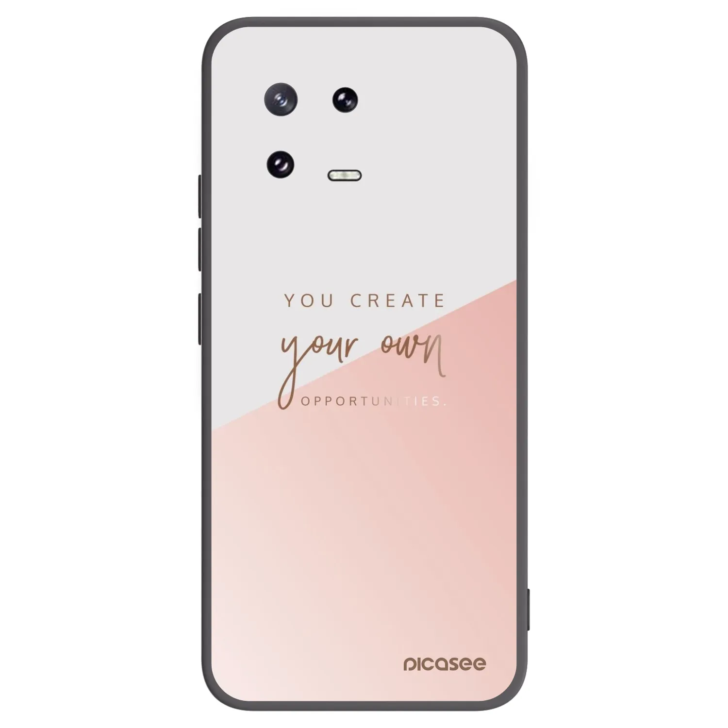 Picasee Xiaomi 13 Pro Hülle - Schwarzes Silikon - You create your own opportunities