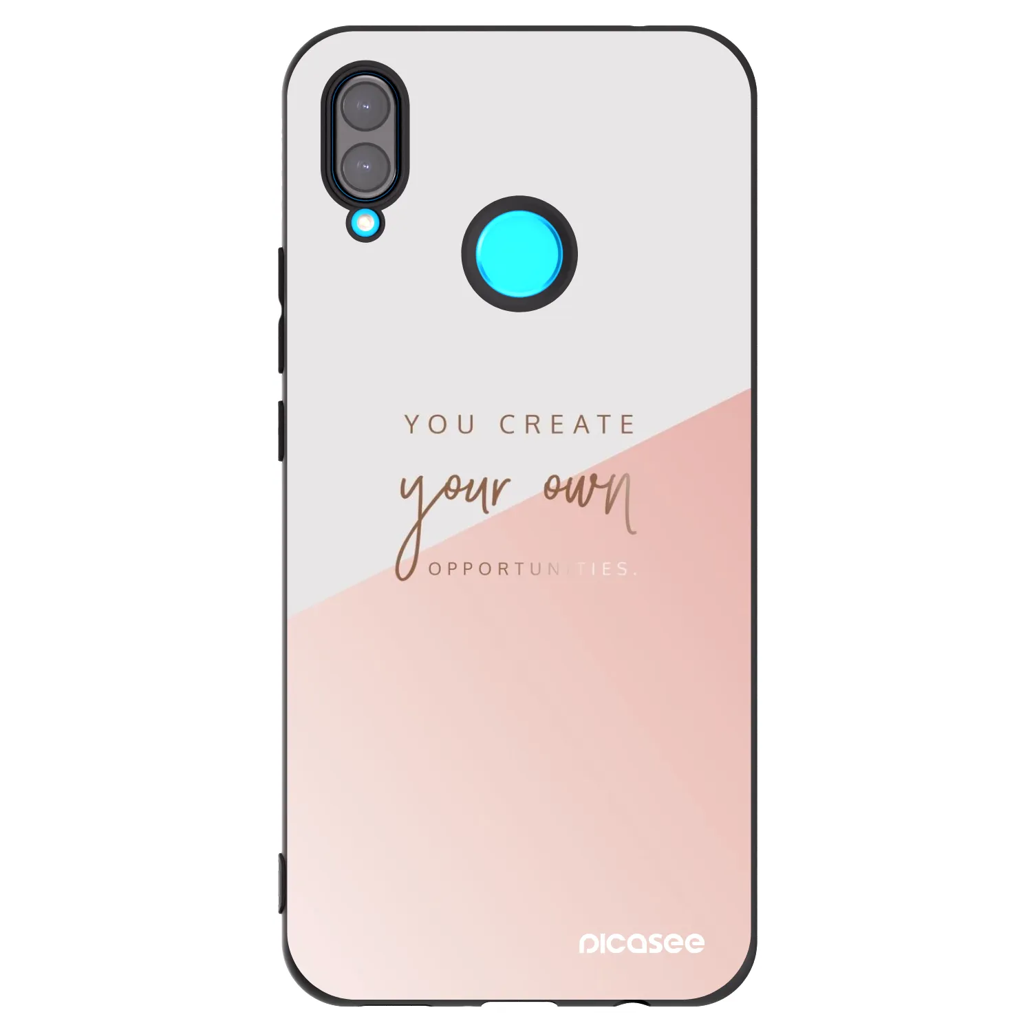 Picasee Huawei Nova 3 Hülle - Schwarzes Silikon - You create your own opportunities