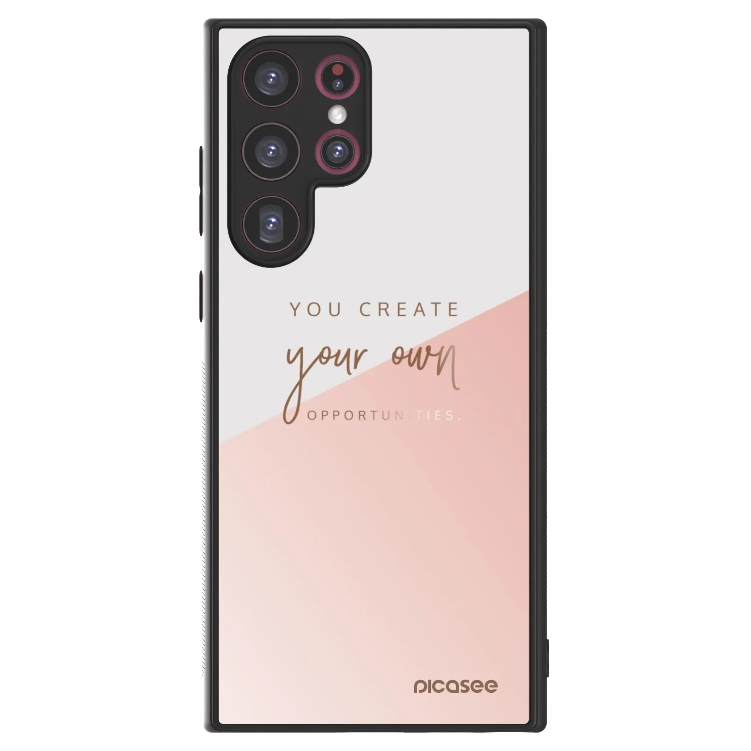 Picasee ULTIMATE CASE PowerShare für Samsung Galaxy S22 Ultra 5G - You create your own opportunities