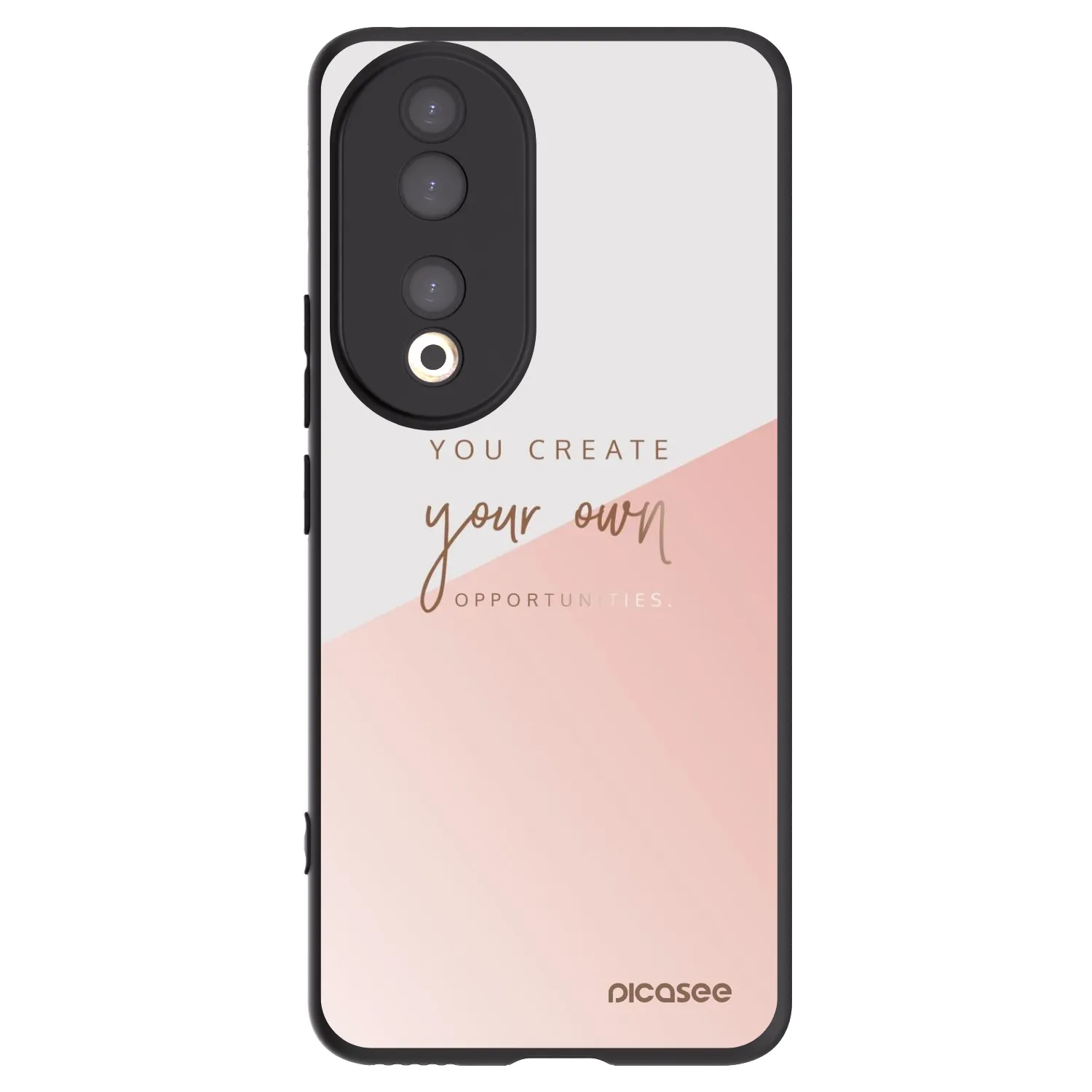 Picasee Honor 90 5G Hülle - Schwarzes Silikon - You create your own opportunities