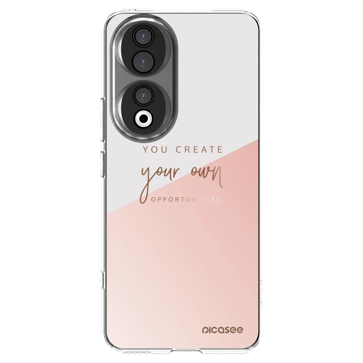Picasee Honor 90 5G Hülle - Transparentes Silikon - You create your own opportunities