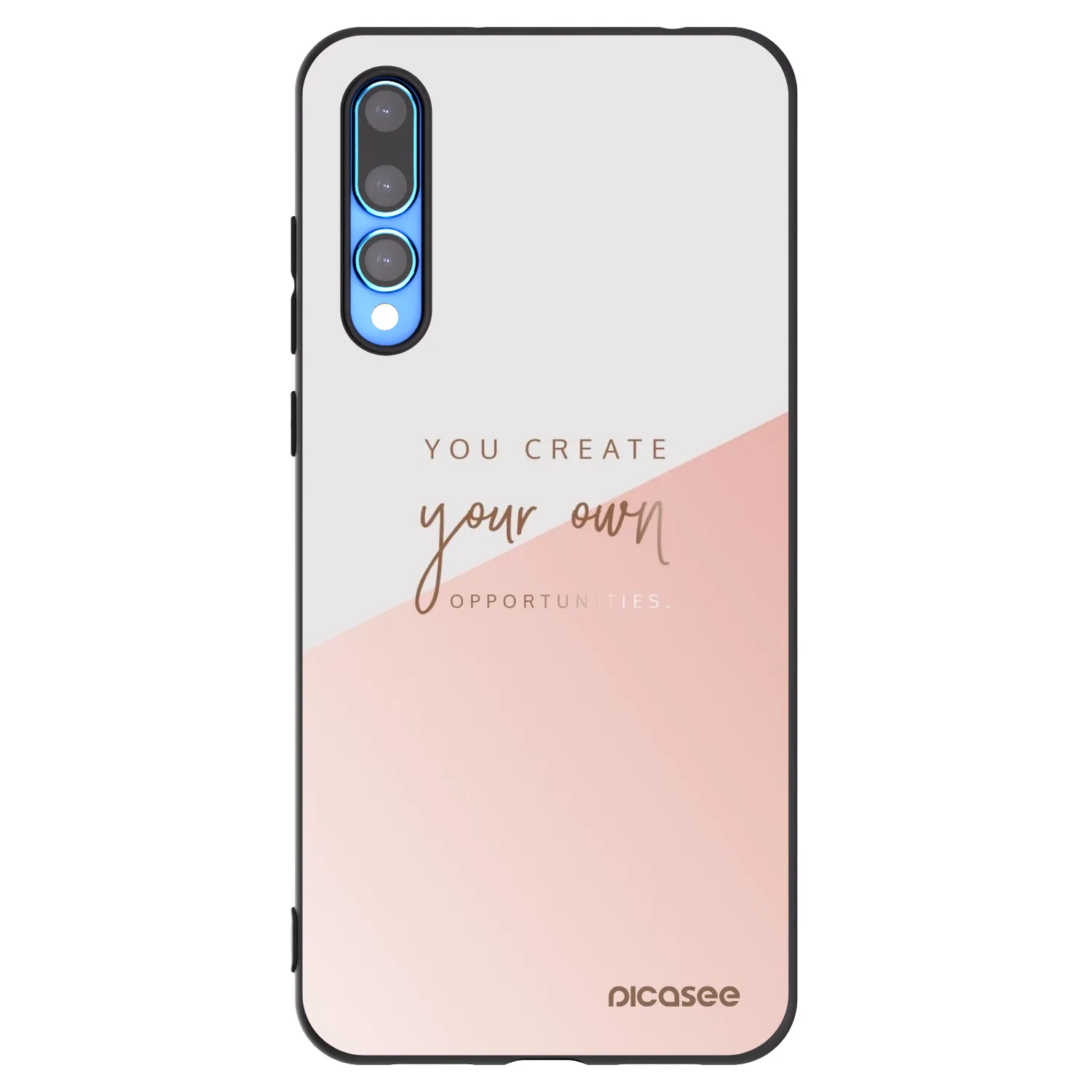 Picasee Huawei P20 Pro Hülle - Schwarzes Silikon - You create your own opportunities