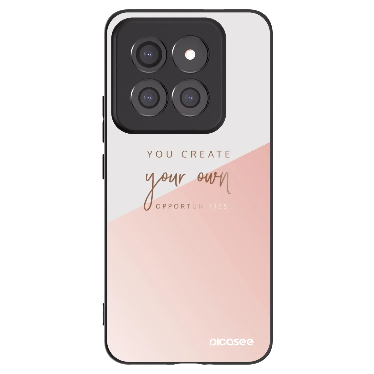 Picasee Xiaomi 14 Pro Hülle - Schwarzes Silikon - You create your own opportunities