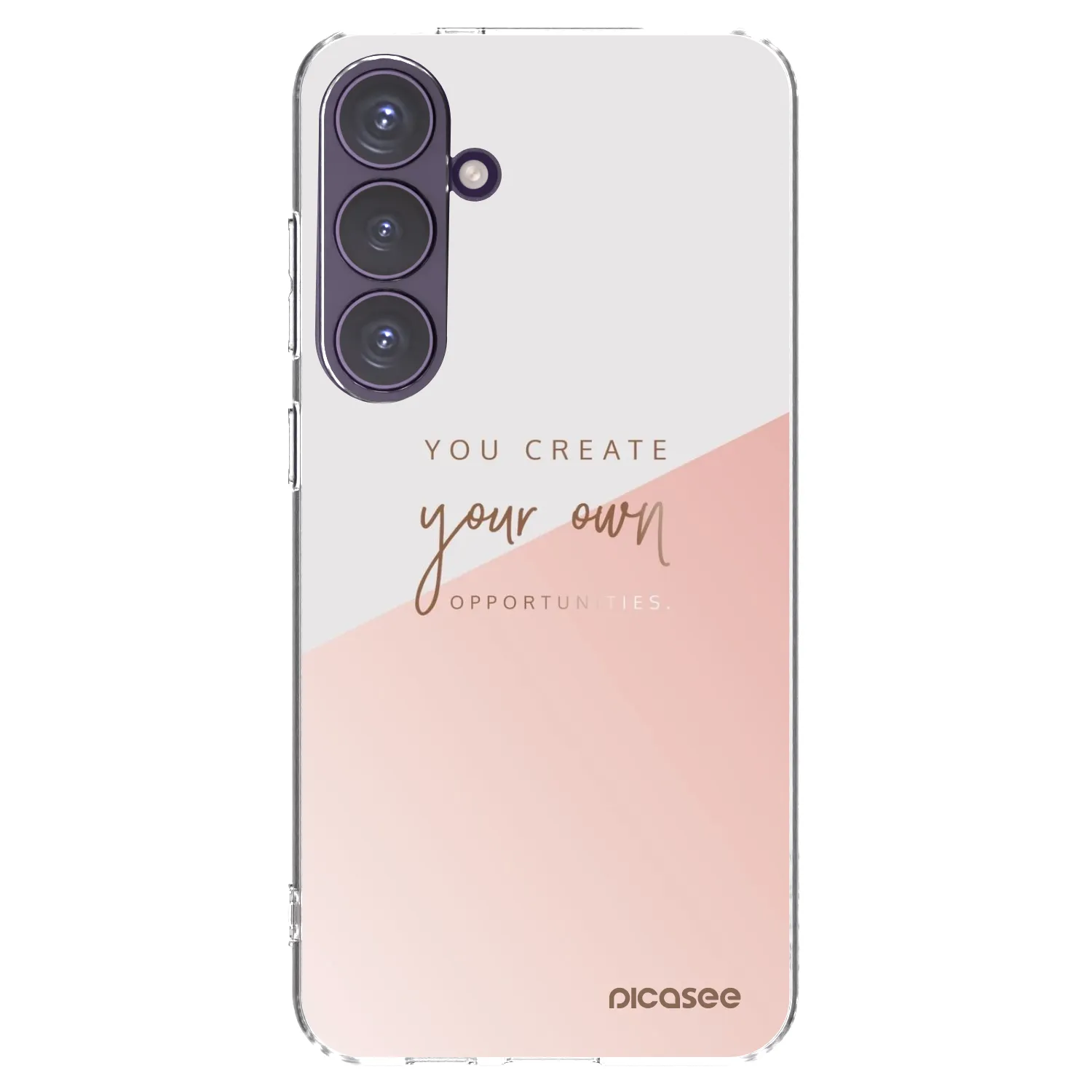 Picasee Samsung Galaxy S24+ S926B 5G Hülle - Transparentes Silikon - You create your own opportunities