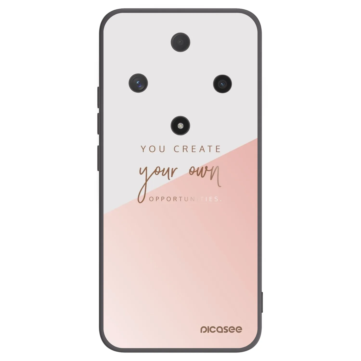 Picasee Honor Magic6 Lite 5G Hülle - Schwarzes Silikon - You create your own opportunities