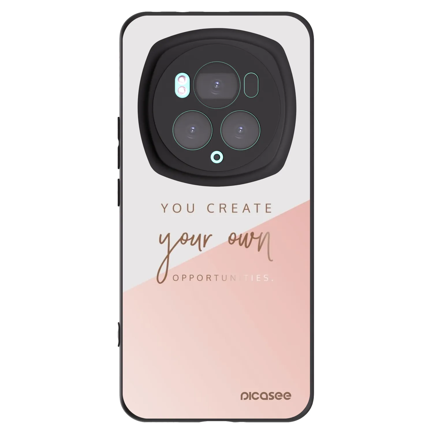 Picasee Honor Magic6 Pro Hülle - Schwarzes Silikon - You create your own opportunities