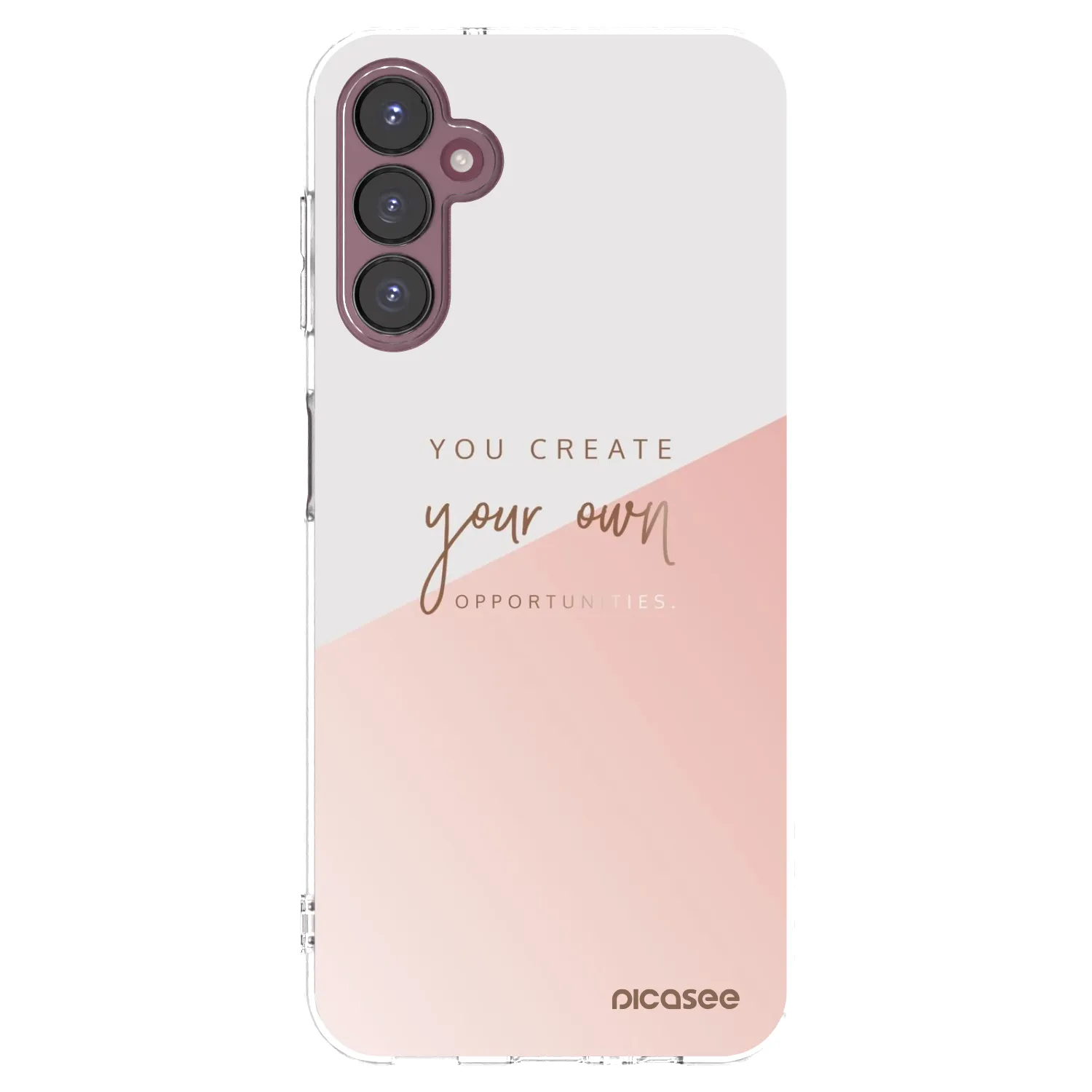 Picasee Samsung Galaxy A05s A057G Hülle - Transparentes Silikon - You create your own opportunities