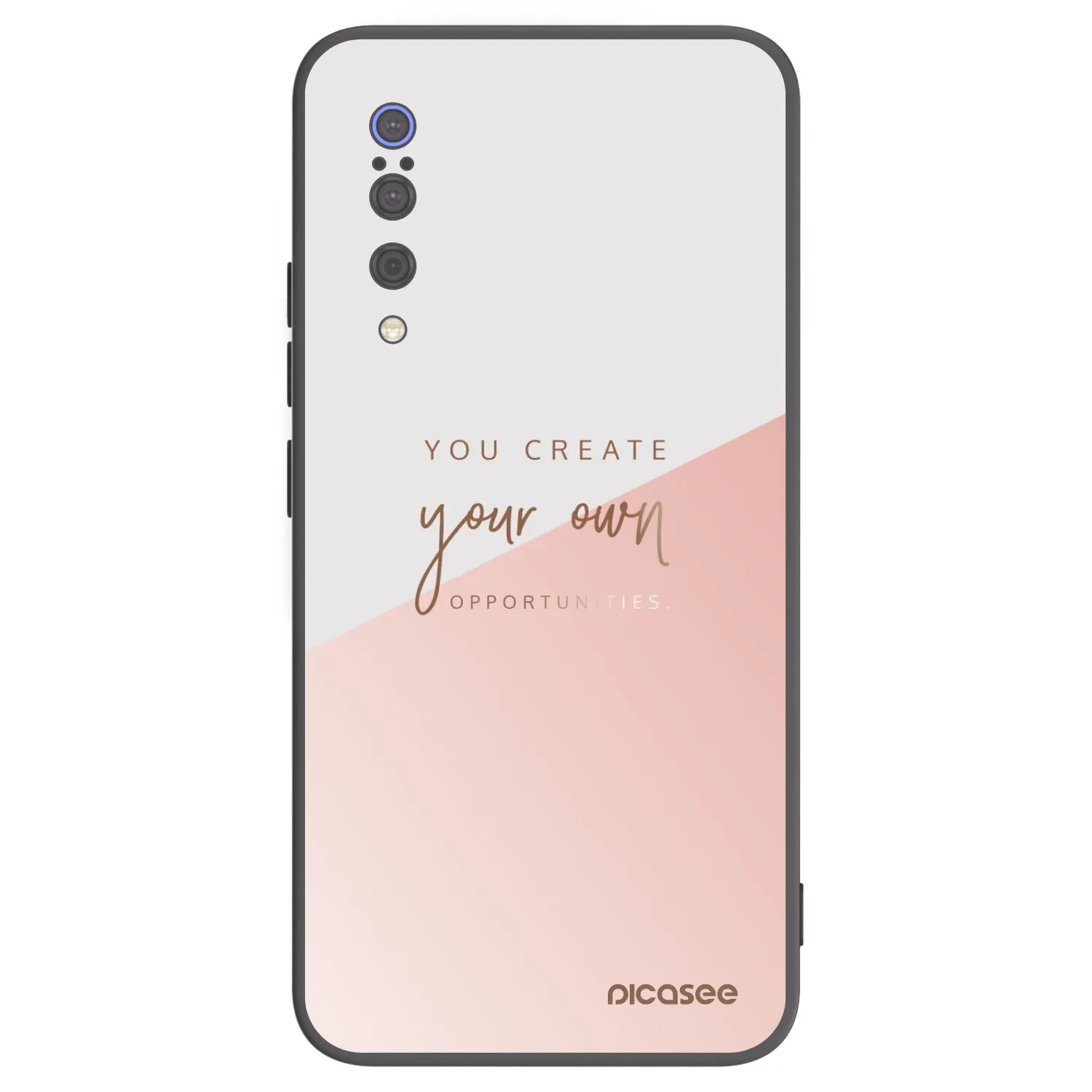 Picasee Xiaomi Mi 9 Hülle - Schwarzes Silikon - You create your own opportunities