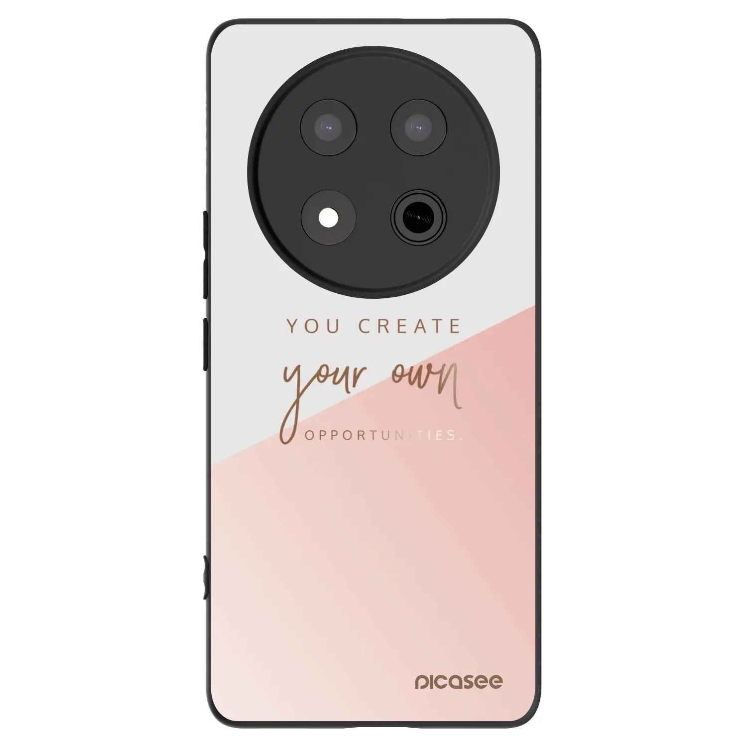 Picasee Honor Magic7 Lite 5G Hülle - Schwarzes Silikon - You create your own opportunities