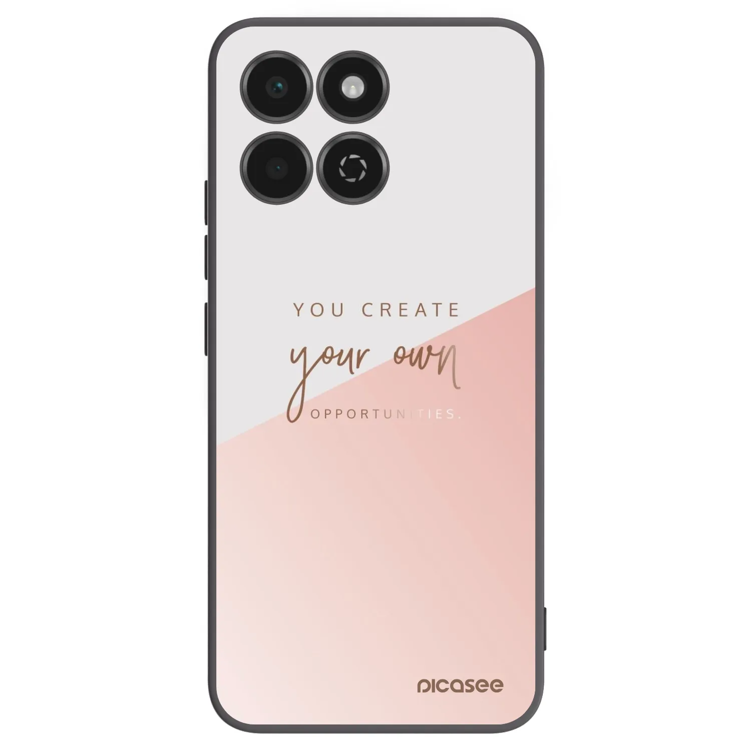 Picasee Honor 200 Smart 5G Hülle - Schwarzes Silikon - You create your own opportunities