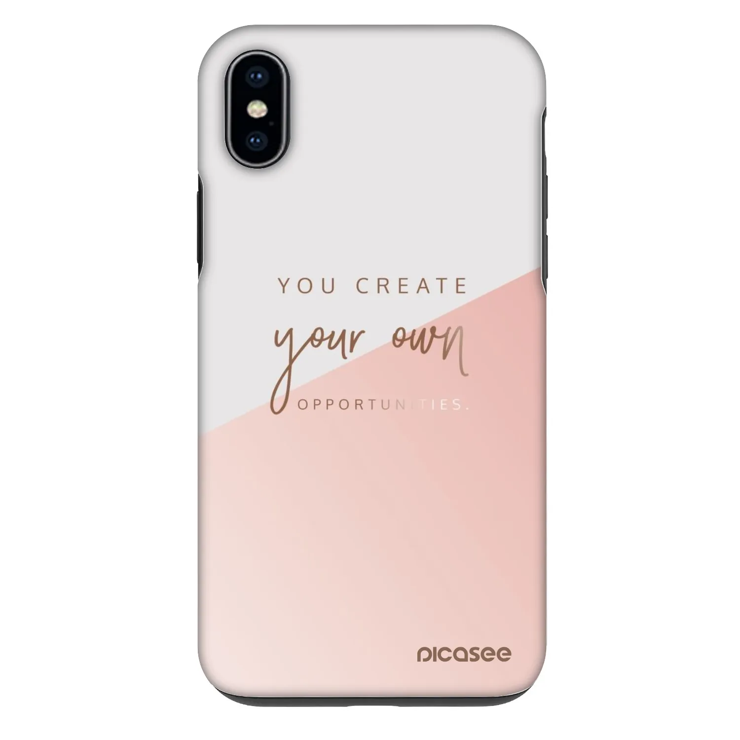 Picasee Fashion Case für Apple iPhone XS Max - You create your own opportunities