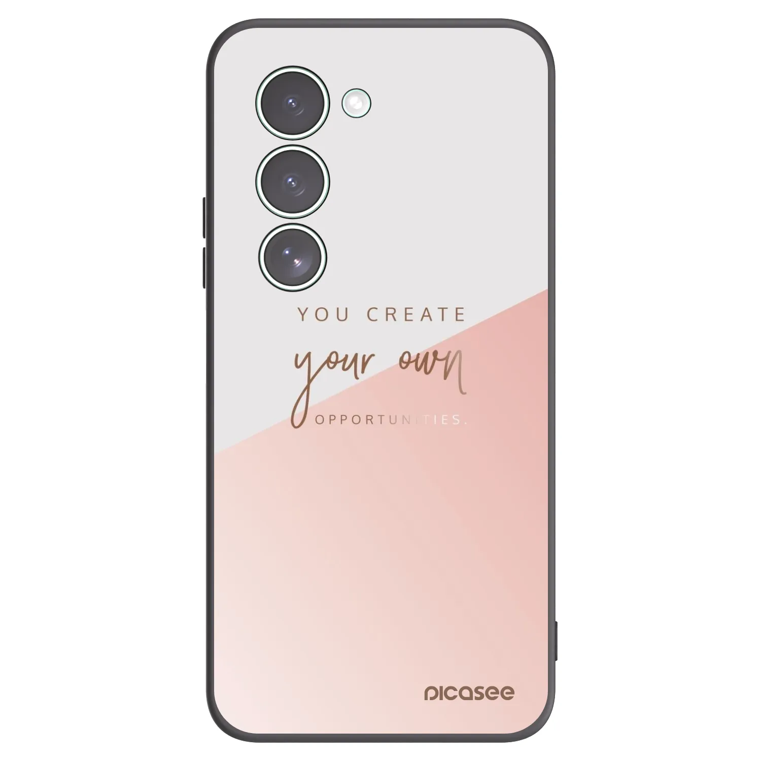 Picasee Xiaomi Redmi 15 5G Hülle - Schwarzes Silikon - You create your own opportunities