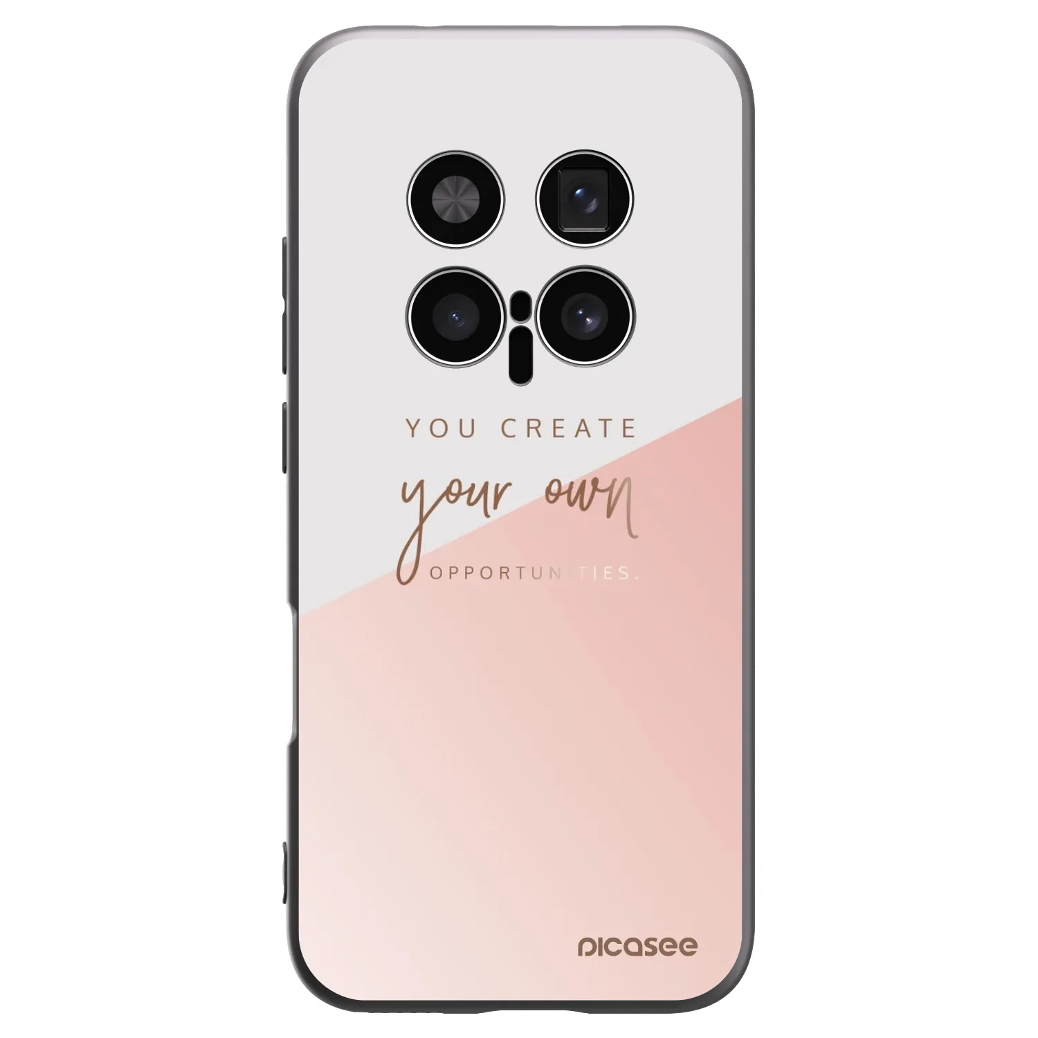 Picasee Honor Magic8 Pro 5G Hülle - Schwarzes Silikon - You create your own opportunities