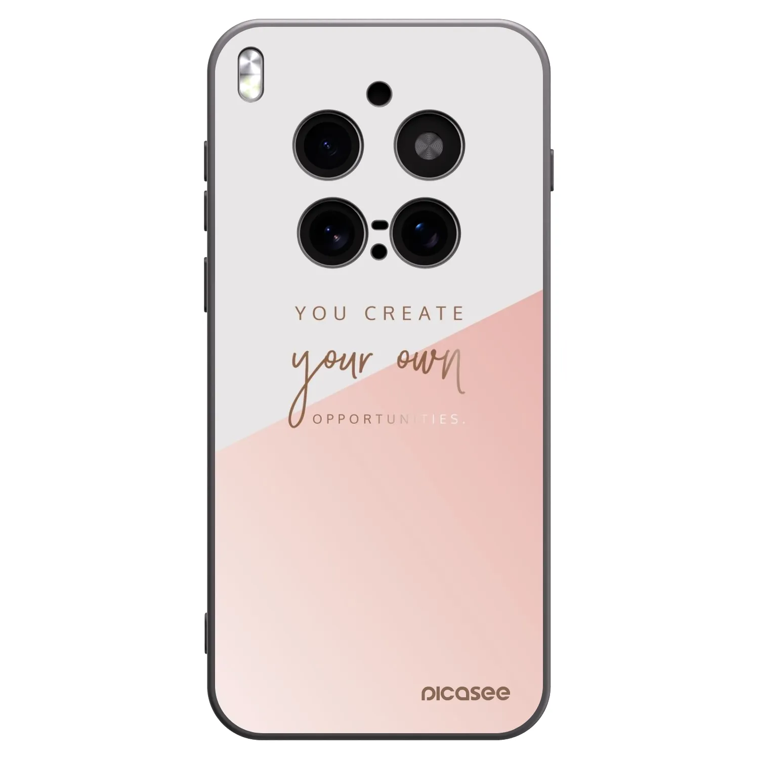 Picasee Vivo X300 Pro Hülle - Schwarzes Silikon - You create your own opportunities