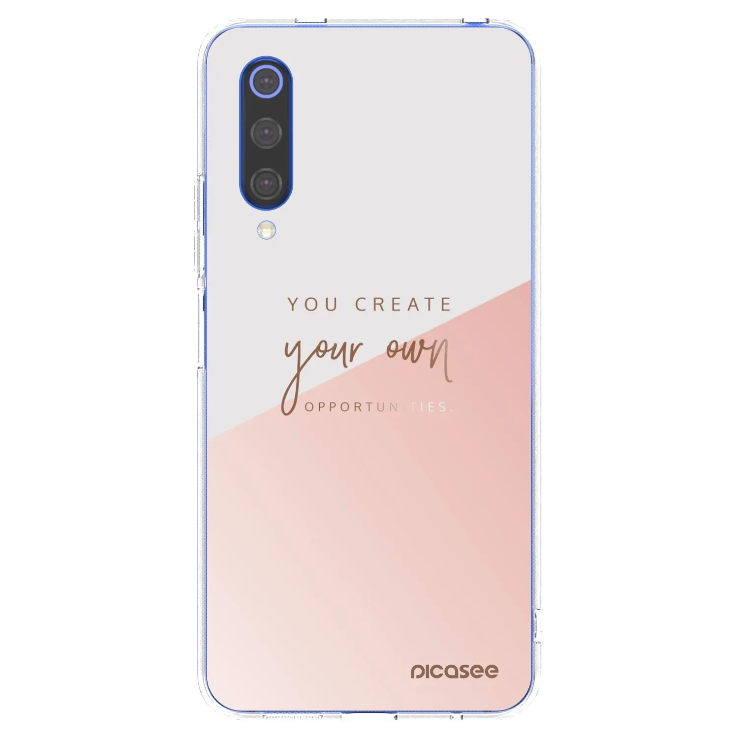 Picasee Xiaomi Mi 9 SE Hülle - Transparentes Silikon - You create your own opportunities