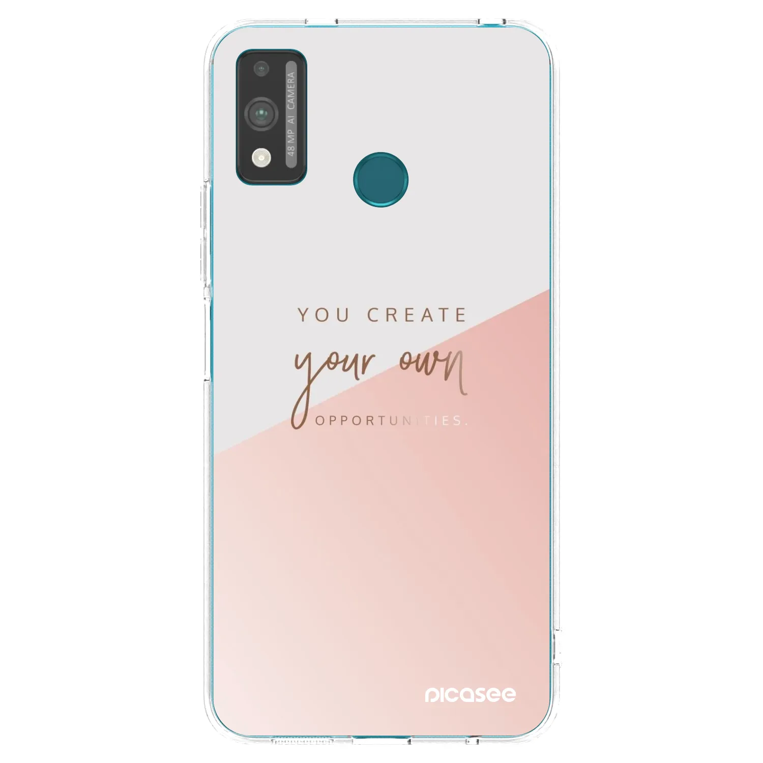 Picasee Honor 9X Lite Hülle - Transparentes Silikon - You create your own opportunities