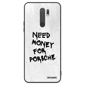 Hülle für Xiaomi Redmi 9 - White Dollar