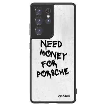 Hülle für Samsung Galaxy S21 Ultra 5G G998B - White Dollar