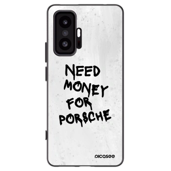 Picasee Xiaomi 11T Hülle - Schwarzes Silikon - White Dollar
