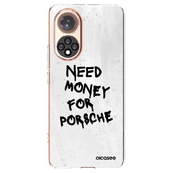 Picasee Honor 50 5G Hülle - Transparentes Silikon - White Dollar