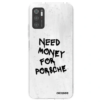 Picasee Xiaomi Poco M3 Pro 5G Hülle - Transparentes Silikon - White Dollar