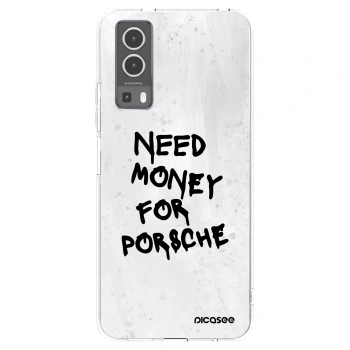Picasee Vivo Y72 5G Hülle - Transparentes Silikon - White Dollar