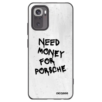 Picasee Xiaomi Redmi Note 11S 4G Hülle - Schwarzes Silikon - White Dollar