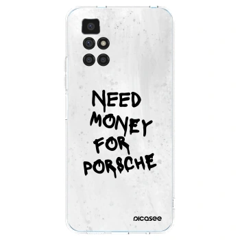 Picasee Xiaomi Redmi 10 (2022) Hülle - Transparentes Silikon - White Dollar