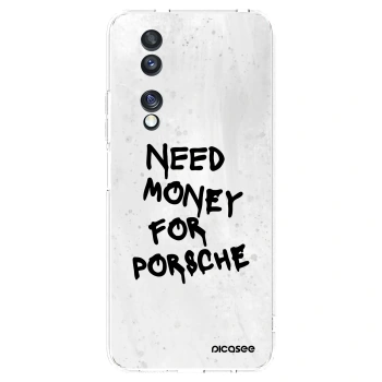 Picasee Honor 70 Hülle - Transparentes Silikon - White Dollar