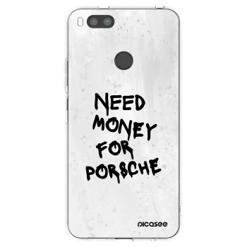 Picasee Xiaomi Redmi A1 Hülle - Transparentes Silikon - White Dollar