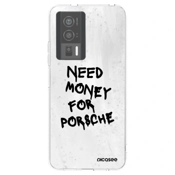 Picasee Xiaomi Poco F5 Pro 5G Hülle - Transparentes Silikon - White Dollar