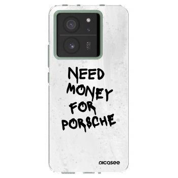 Picasee Xiaomi 13T Hülle - Transparentes Silikon - White Dollar