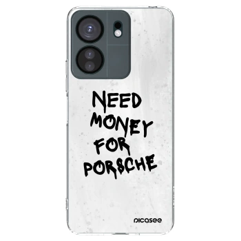 Picasee Xiaomi Redmi 13C 4G Hülle - Transparentes Silikon - White Dollar