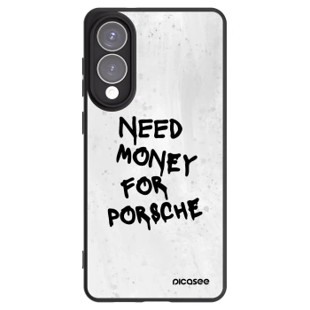 Picasee Samsung Galaxy S25 Edge 5G Hülle - Schwarzes Silikon - White Dollar