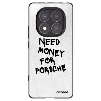 Picasee Xiaomi Redmi Note 14 Pro 4G Hülle - Schwarzes Silikon - White Dollar