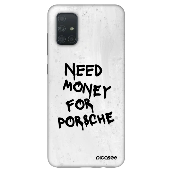 Hülle für Samsung Galaxy A71 A715F - White Dollar