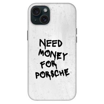 Hülle für Apple iPhone 15 Plus - White Dollar