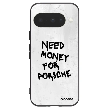 Picasee Google Pixel 10 Hülle - Schwarzes Silikon - White Dollar