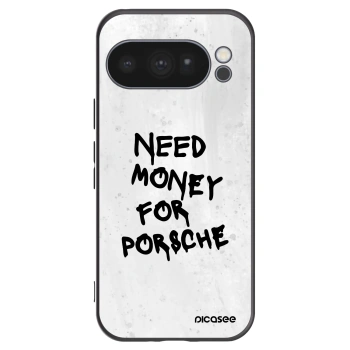 Picasee Google Pixel 10 Pro Hülle - Schwarzes Silikon - White Dollar